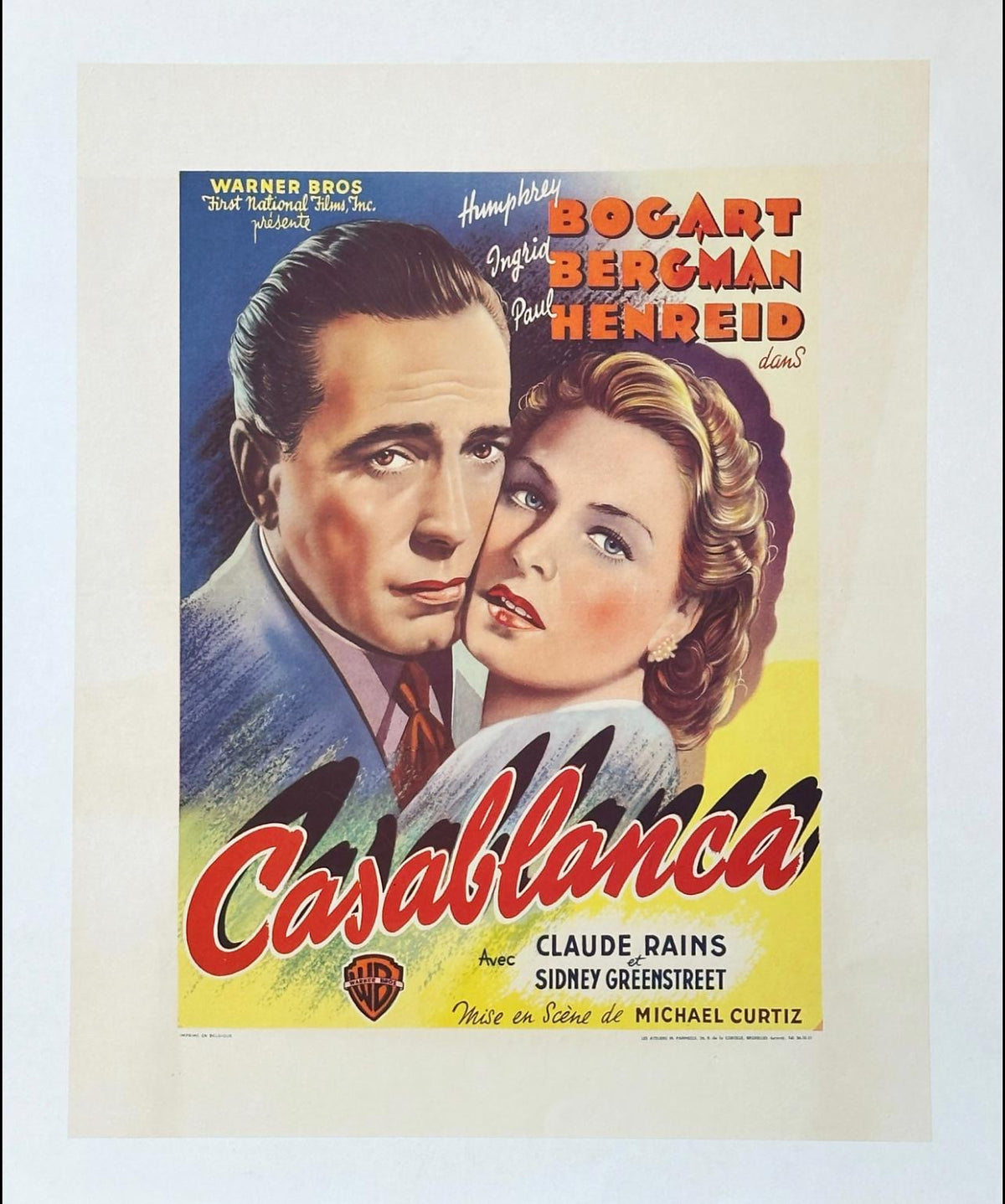 Michael CURTIZ, "Casablanca", 1946