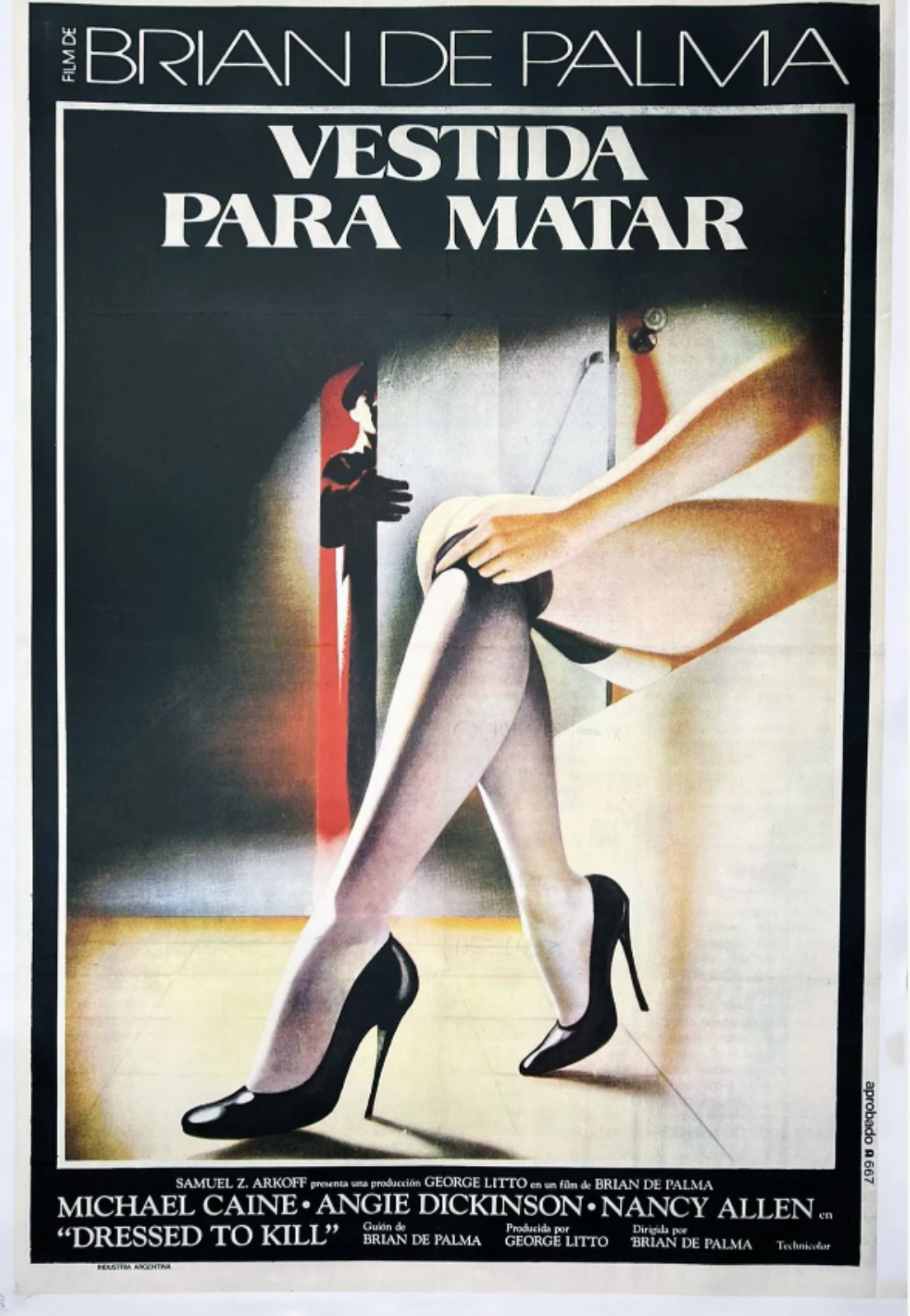 Brian DE PALMA, "Dressed to Kill", 1980