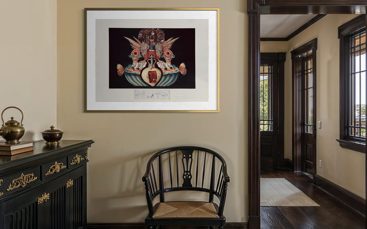 Salvador DALI, „Les Dîners de Gala“ – „Les chairs monarchiques“, 1975-4