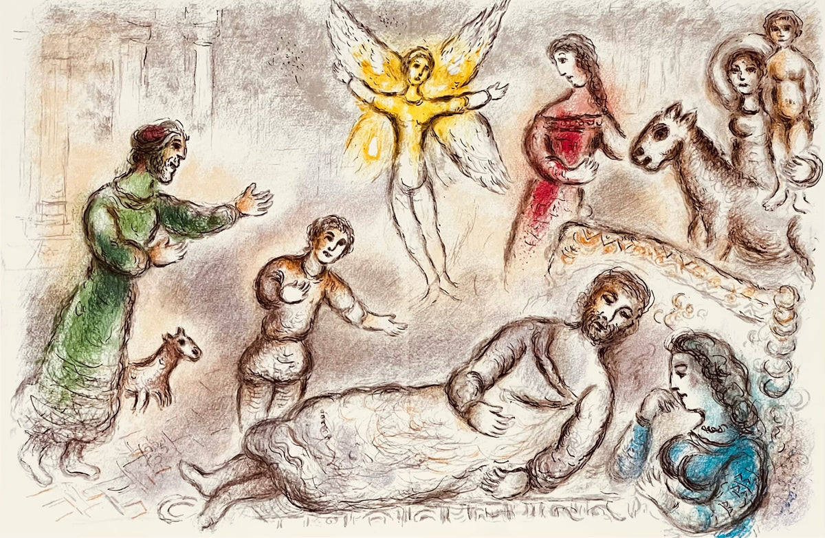 Marc CHAGALL, "La paix retrouvée', 1989 (d'après)