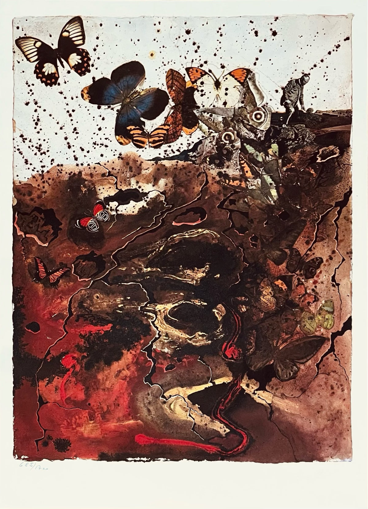 Salvador DALI, "Butterfly suite - Auvergne", 1969