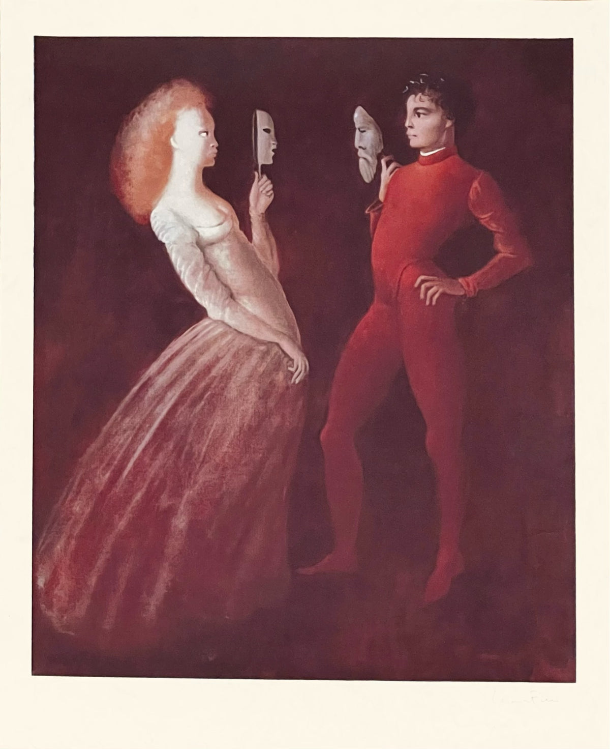 Léonor Fini, „Die Tragödie von Romeo und Julia“, 1979-6