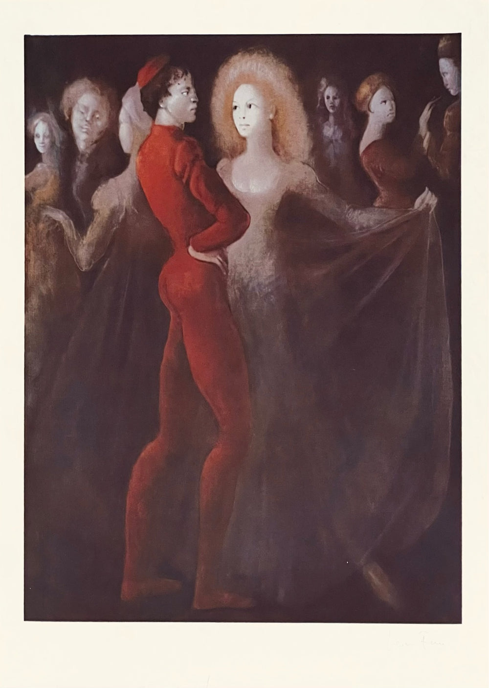 Léonor Fini, „Die Tragödie von Romeo und Julia“, 1979