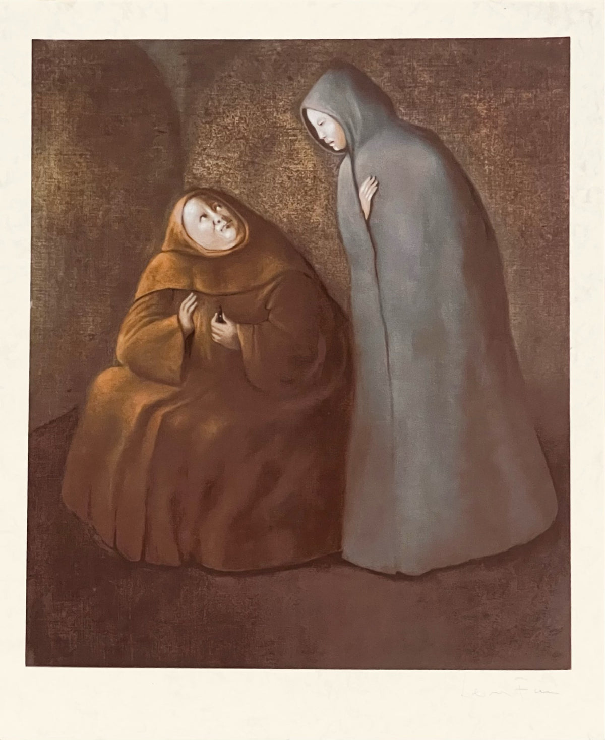 Léonor Fini, „Die Tragödie von Romeo und Julia“, 1979-11
