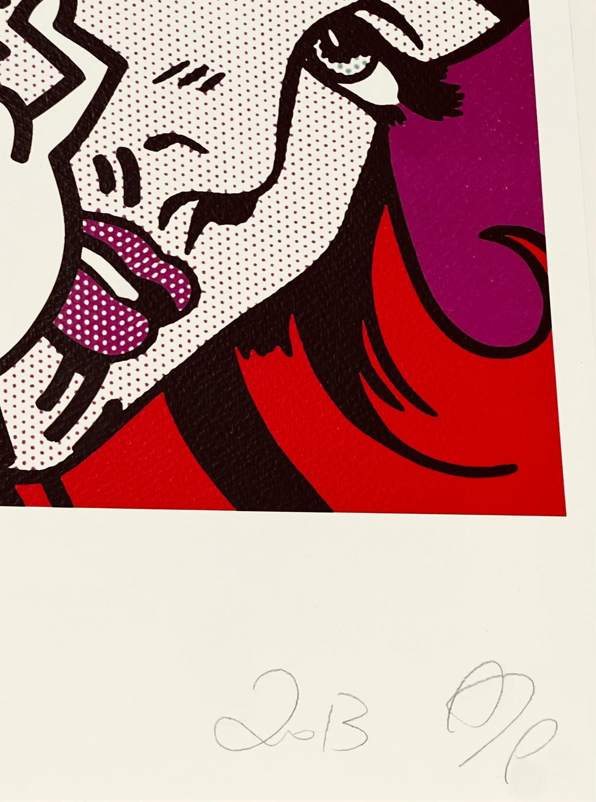 DEATH NYC, "Keith Haring et Roy Lichtenstein" (d'après)