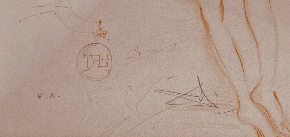 Salvador DALI, "Nus", 1972