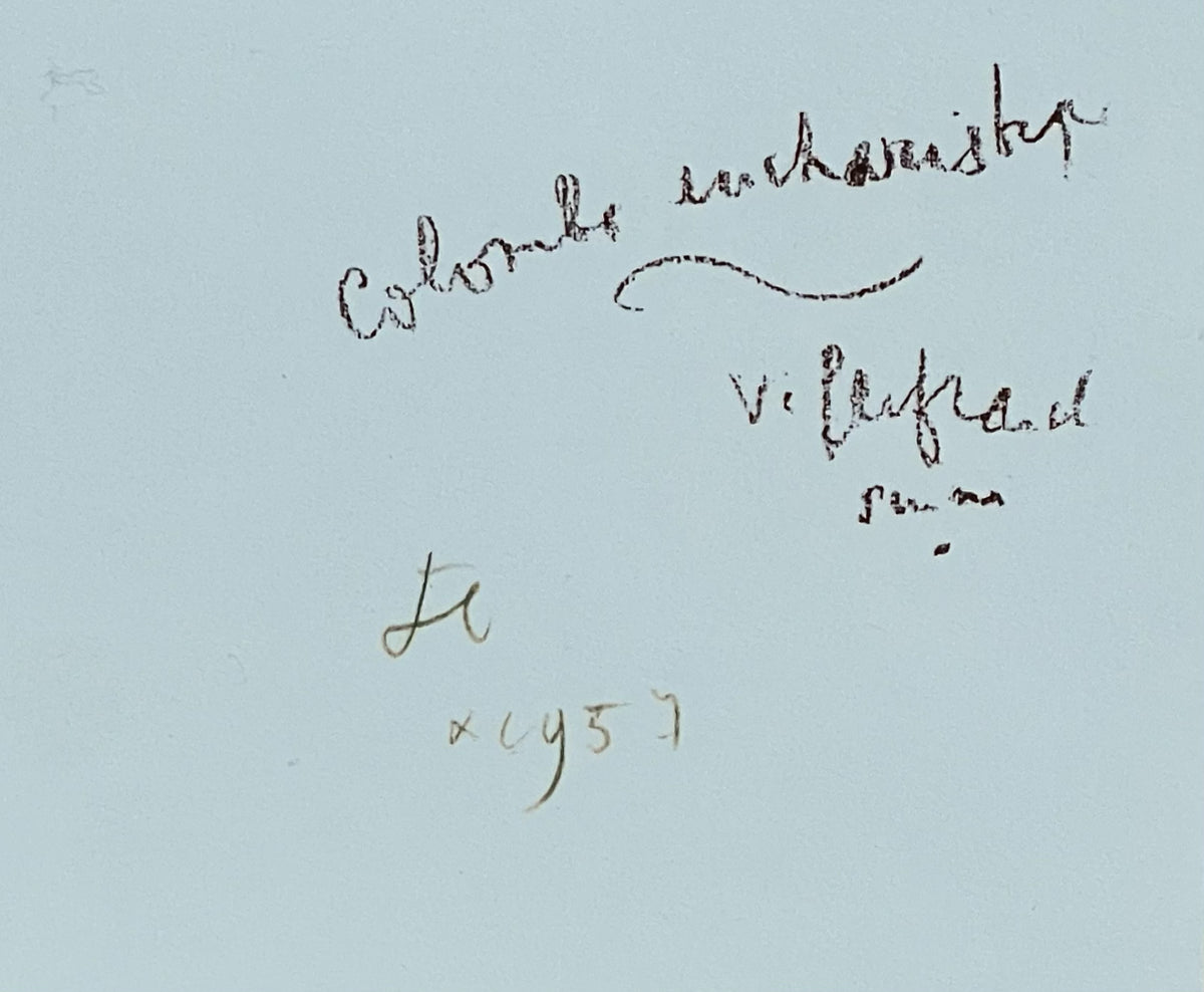 Jean COCTEAU, "La colombe eucharistique", 1957