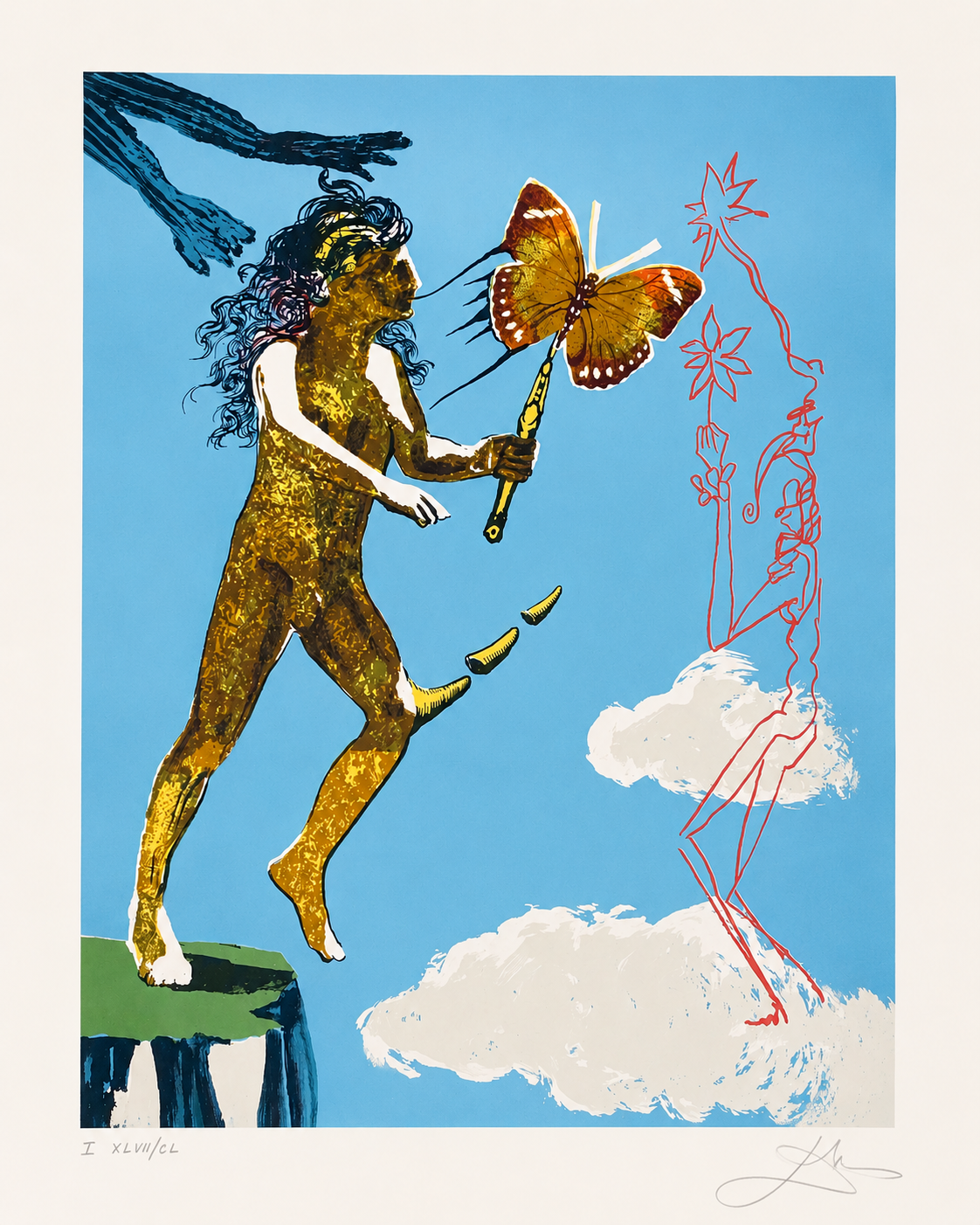 Salvador DALI, "Release of the Psychic Spirit - Tarot", 1977