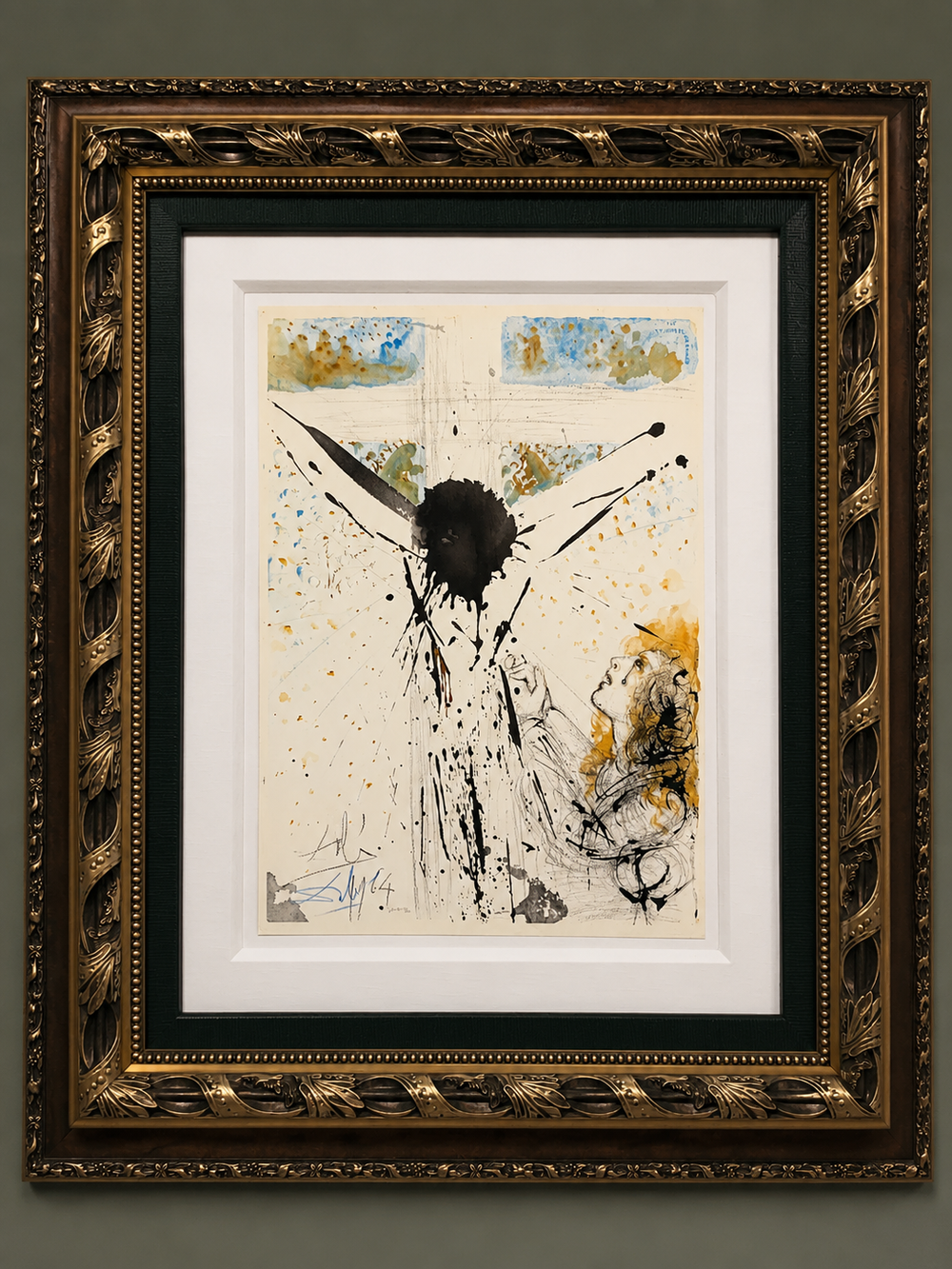 Salvador DALI, "Biblia Sacra 048 - Tolle, Tolle, Crucufife Eum", 1964