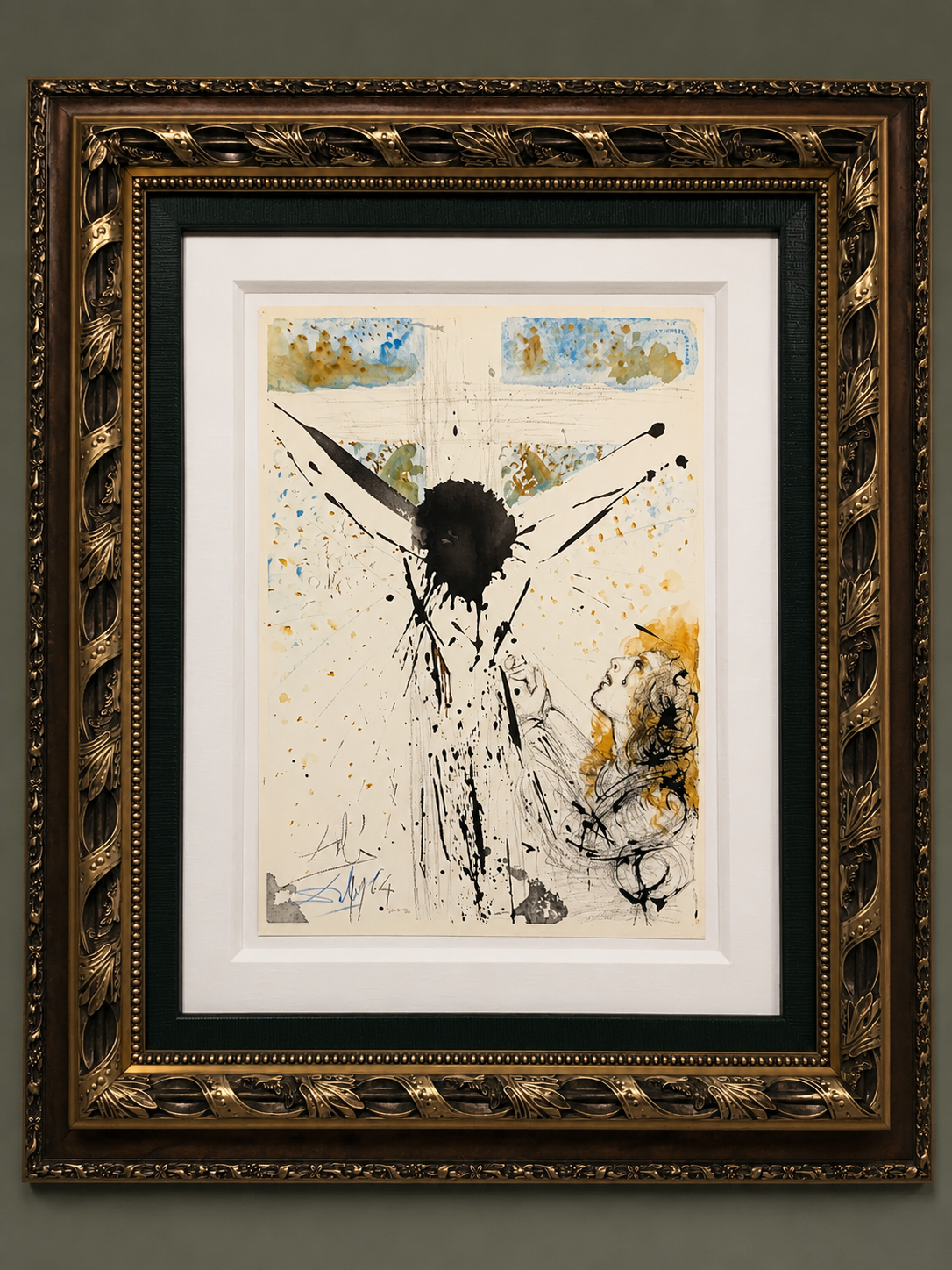Salvador DALI, "Biblia Sacra 048 - Tolle, Tolle, Crucufife Eum", 1964-3
