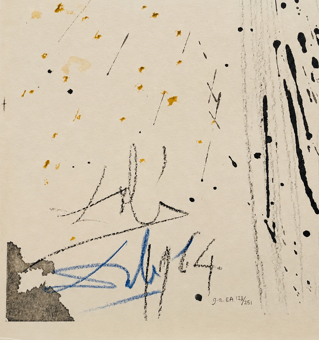 Salvador DALI, "Biblia Sacra 048 - Tolle, Tolle, Crucufife Eum", 1964