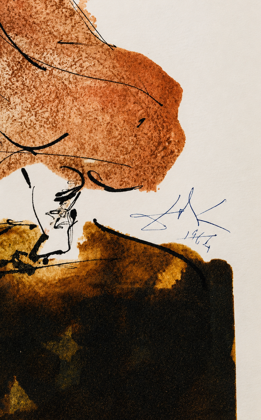Salvador DALI, "Biblia Sacra 090", 1964