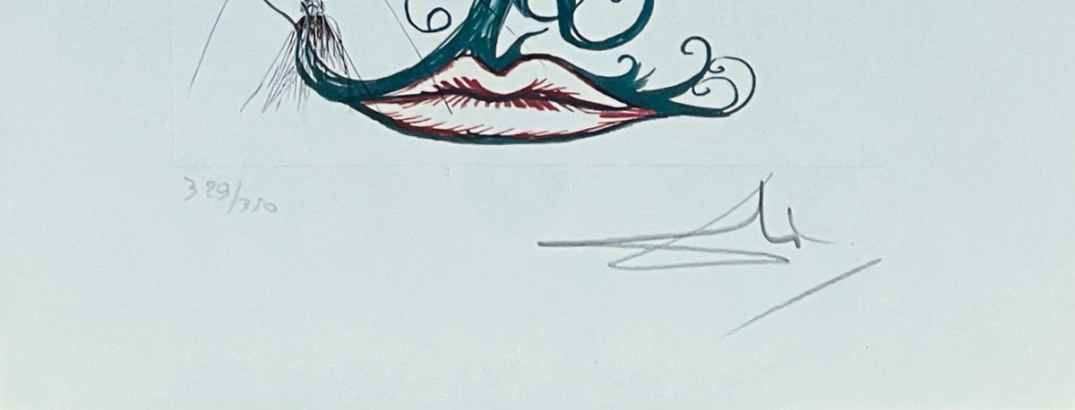 Salvador DALÍ, „Surrealistische Blumen – Tigerlilien des Theaters“, 1972